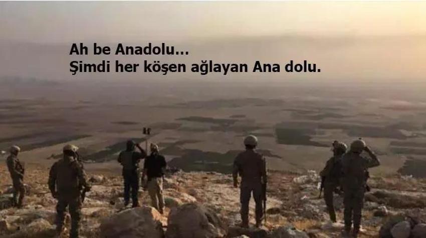 Vatan Sana Canım Feda, 9 şehit mesajları | 12 Ocak şehitleri için şehit mesajları bayraklı, resimli şehit sözleri!
