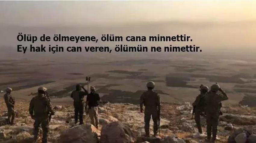 Vatan Sana Canım Feda, 9 şehit mesajları | 12 Ocak şehitleri için şehit mesajları bayraklı, resimli şehit sözleri!