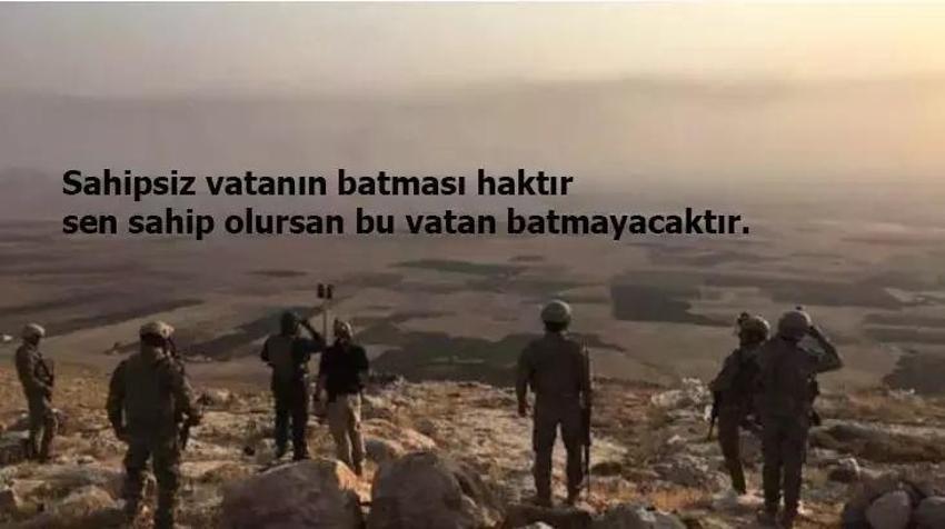 Vatan Sana Canım Feda, 9 şehit mesajları | 12 Ocak şehitleri için şehit mesajları bayraklı, resimli şehit sözleri!