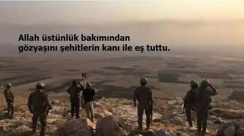 Vatan Sana Canım Feda, 9 şehit mesajları | 12 Ocak şehitleri için şehit mesajları bayraklı, resimli şehit sözleri!
