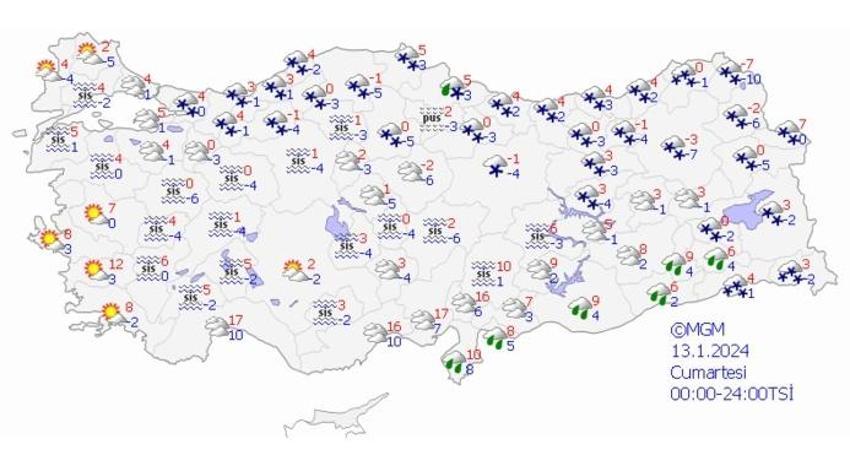 Hafta sonu kar topladı, yeni haftada lapa lapa geliyor! 5 derece daha düşüyor! Meteoroloji'den peş peşe uyarı var: 15-19 Ocak'ta birden indirecek!