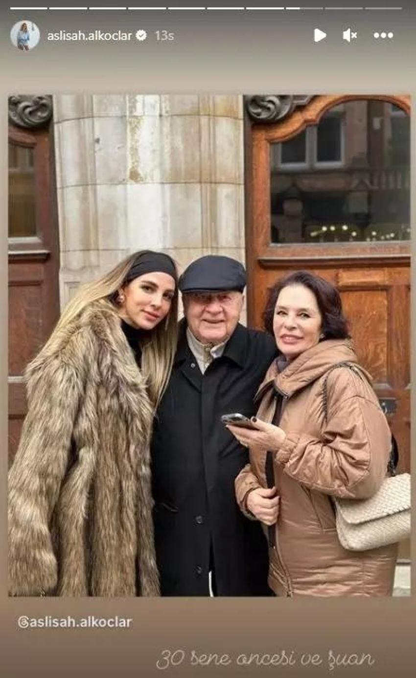 Aslışah Alkoçlar'dan annenesi Hülya Koçyiğit'e gönderme! "30 yıl önceki hali"