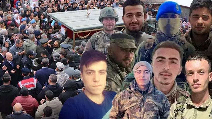 Türkiye kahramanlarını uğurladı... Pençe-Kilit şehitlerine acı veda