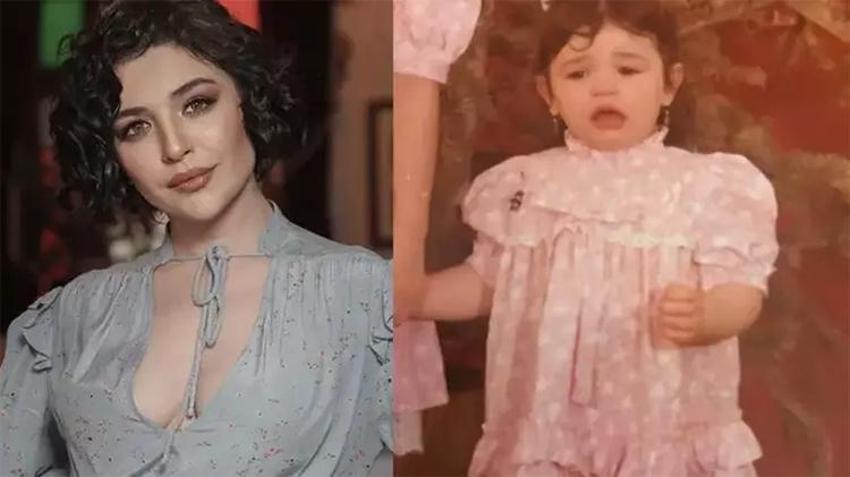 Anne olmak için gün sayıyor! Ünlü oyuncu çocukluk fotoğrafını paylaştı