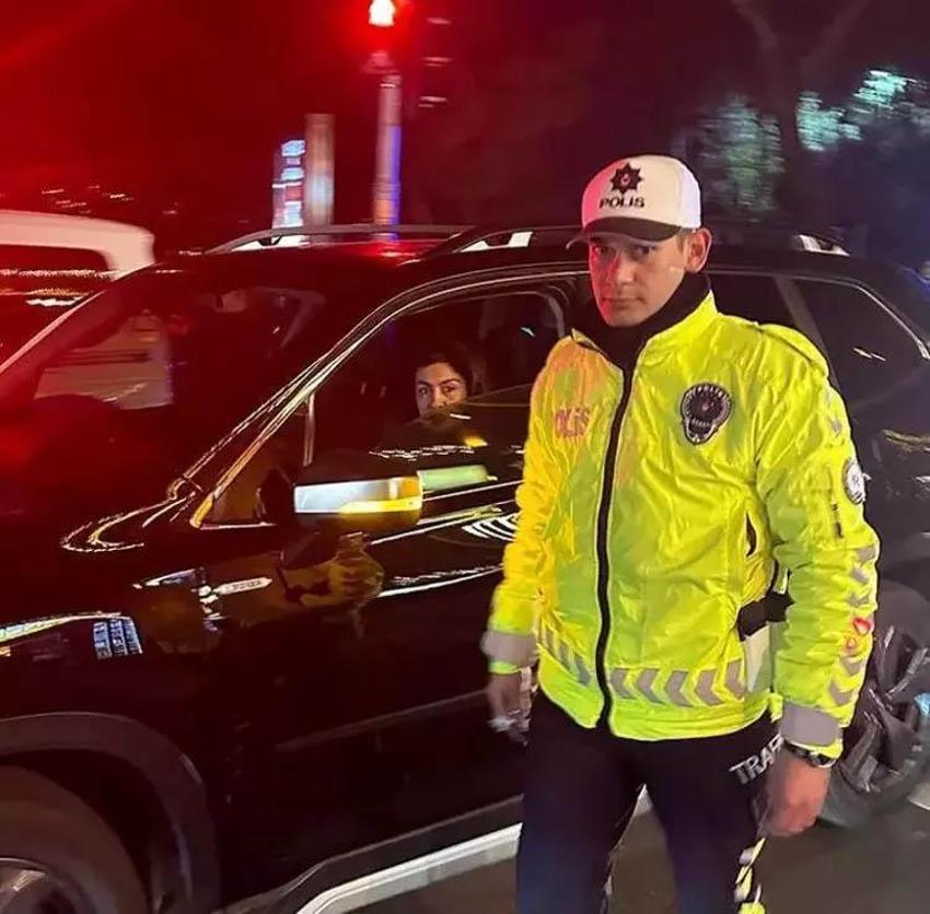 Tuğba Ekinci kapatılan yoldan gitmek istedi! Görüntülenince sinirlerine hakim olamadı