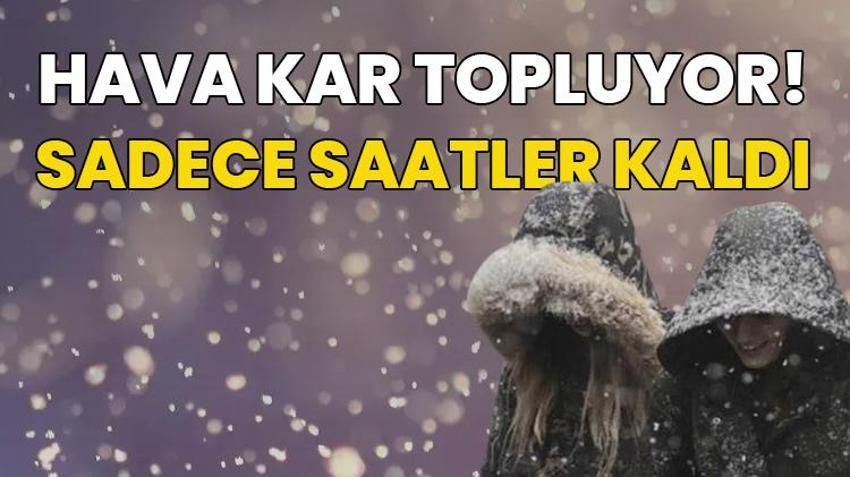 Kar İstanbul haritasında göründü! AKOM, MGM ve uzmanlar art arda uyardı, saatler sonra lapa lapa kar bastıracak