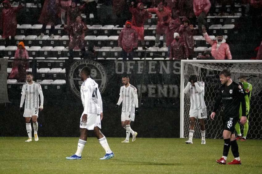 Beşiktaş için mağlubiyet sonrası olay sözler