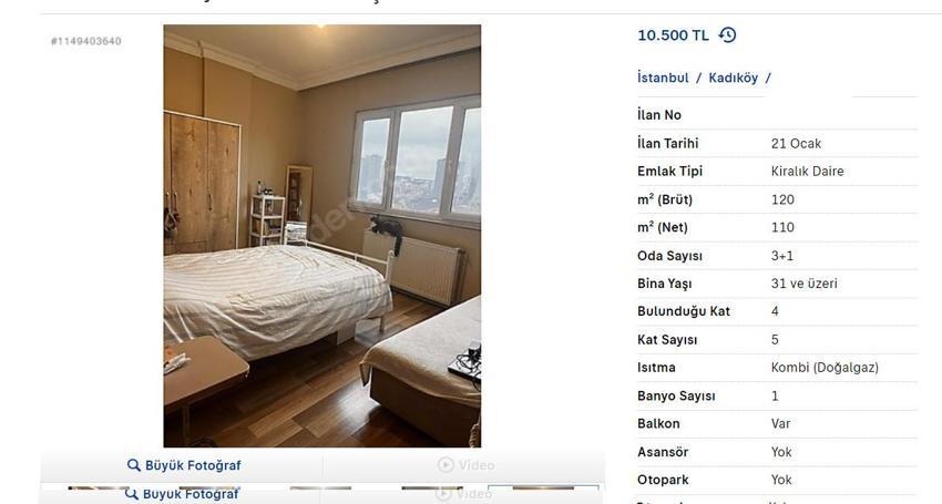 10 bin 500 TL’ye tek oda! Kira zammını fırsata çevirdiler