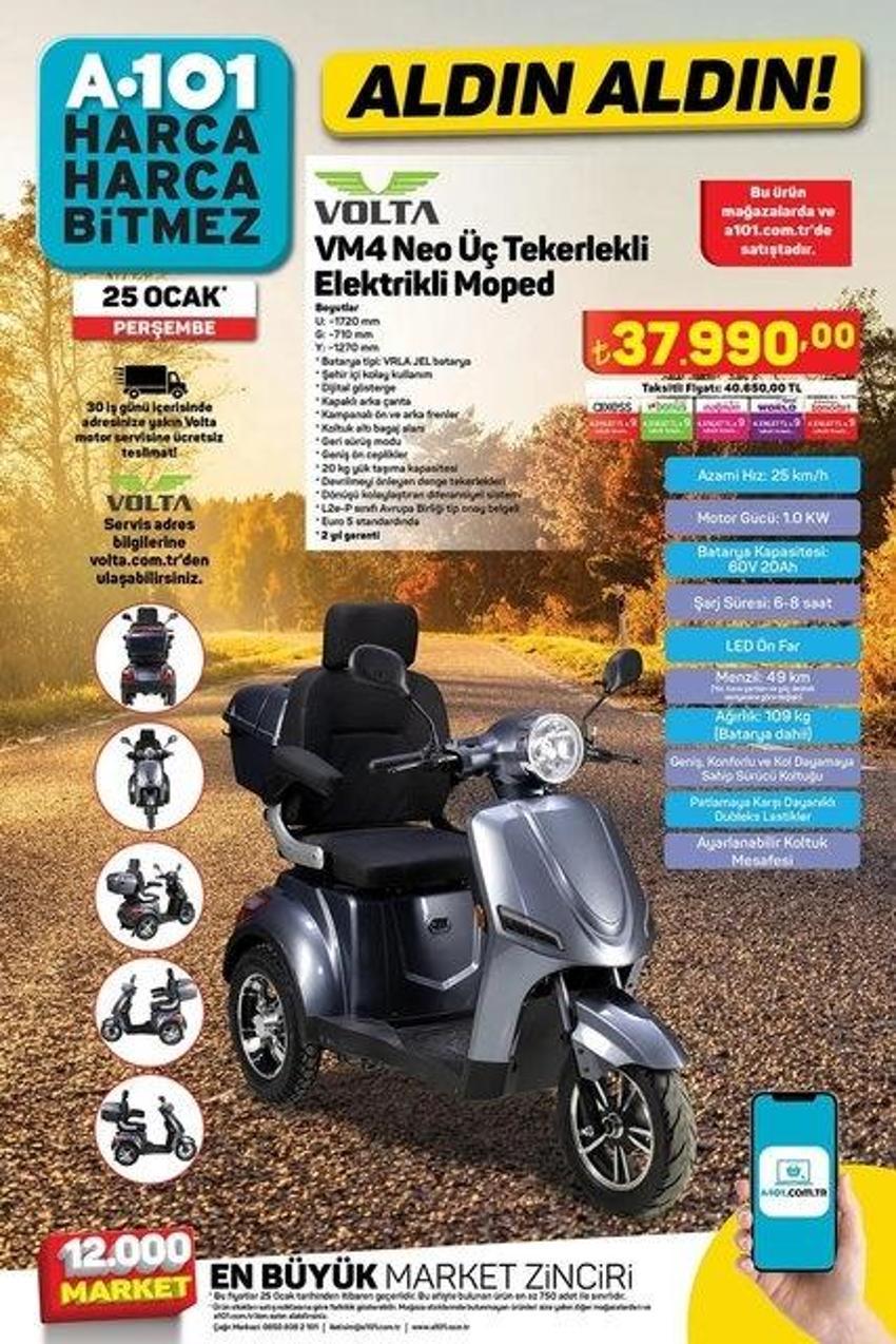 A101 25 Ocak katalogu: Koltuk takımı da var, karavan da! A101 Aldın Aldın'da bu hafta neler var?