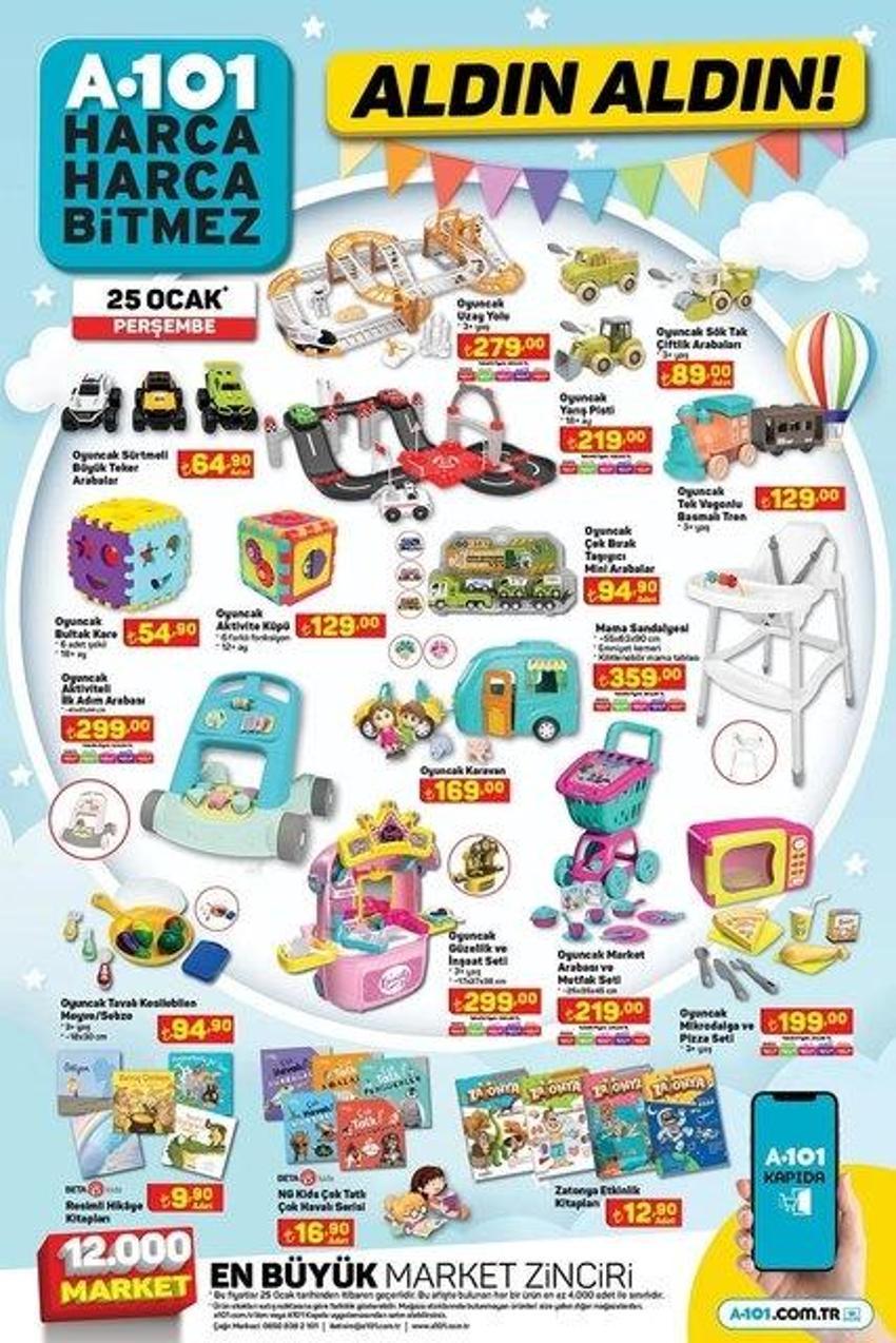 A101 25 Ocak katalogu: Koltuk takımı da var, karavan da! A101 Aldın Aldın'da bu hafta neler var?
