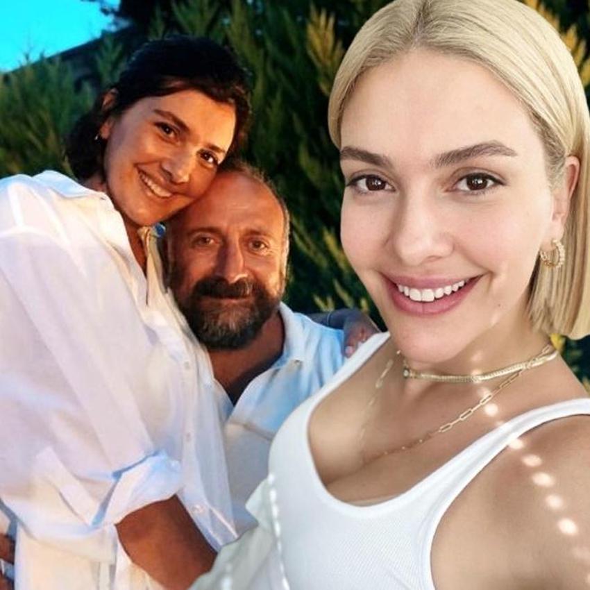 Bergüzar Korel her şeyi kapının önüne koydu: Londra'daki evinin banyosundan bornozlu poz verdi!