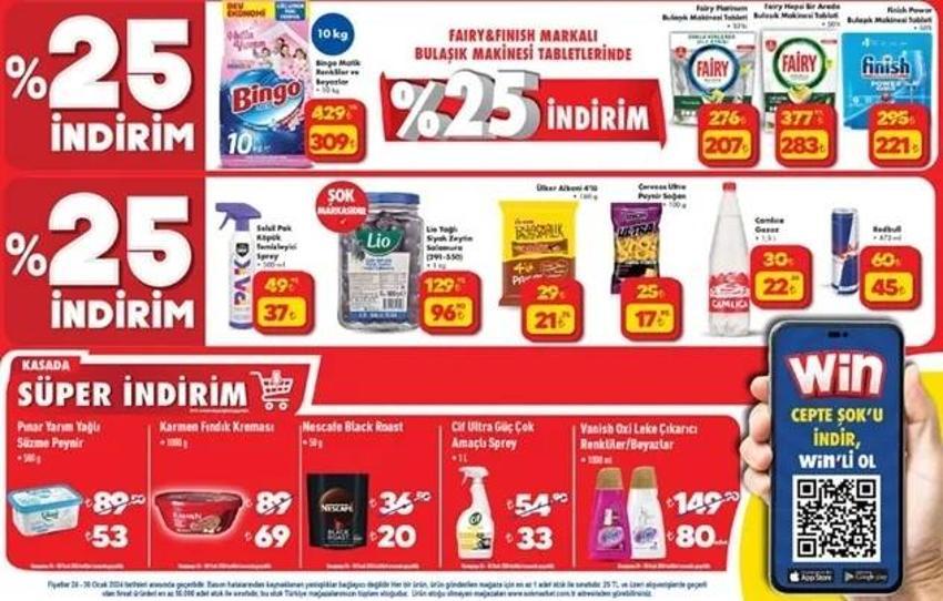 ŞOK'a kesenize uygun bakım ürünleri geliyor: 27-30 Ocak 2024 ŞOK aktüel ürünler katalogu yayınlandı!