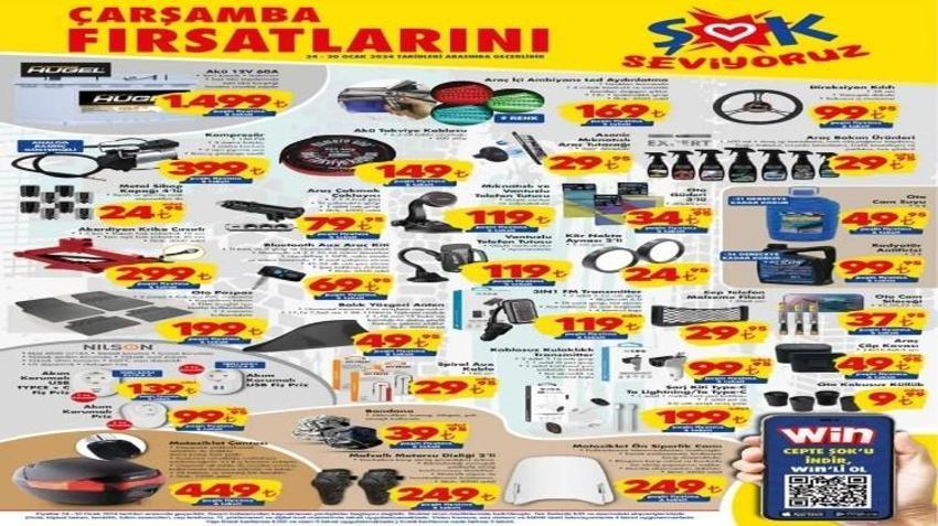 ŞOK'a kesenize uygun bakım ürünleri geliyor: 27-30 Ocak 2024 ŞOK aktüel ürünler katalogu yayınlandı!
