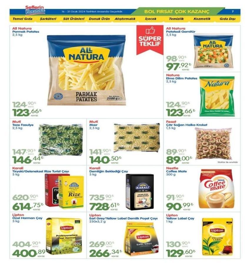 Bizim Market ürünlerinde fırsat dolu kampanyalar: 16-31 Ocak 2024 Bizim Market aktüel katalog yayınlandı!