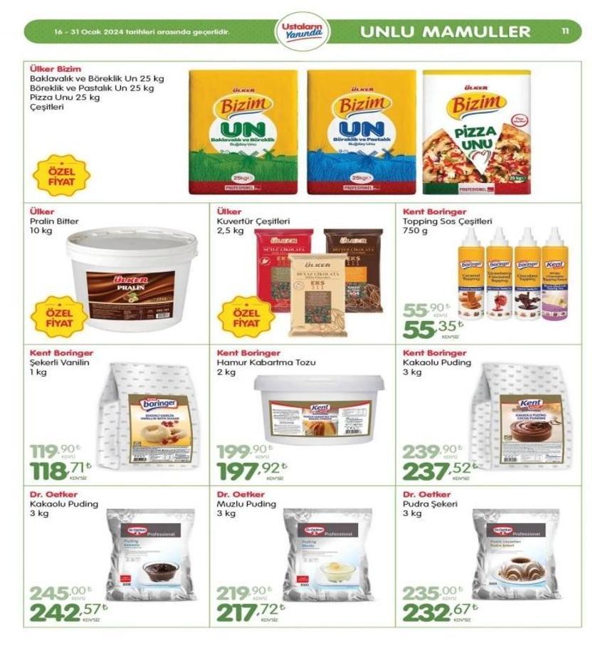 Bizim Market ürünlerinde fırsat dolu kampanyalar: 16-31 Ocak 2024 Bizim Market aktüel katalog yayınlandı!