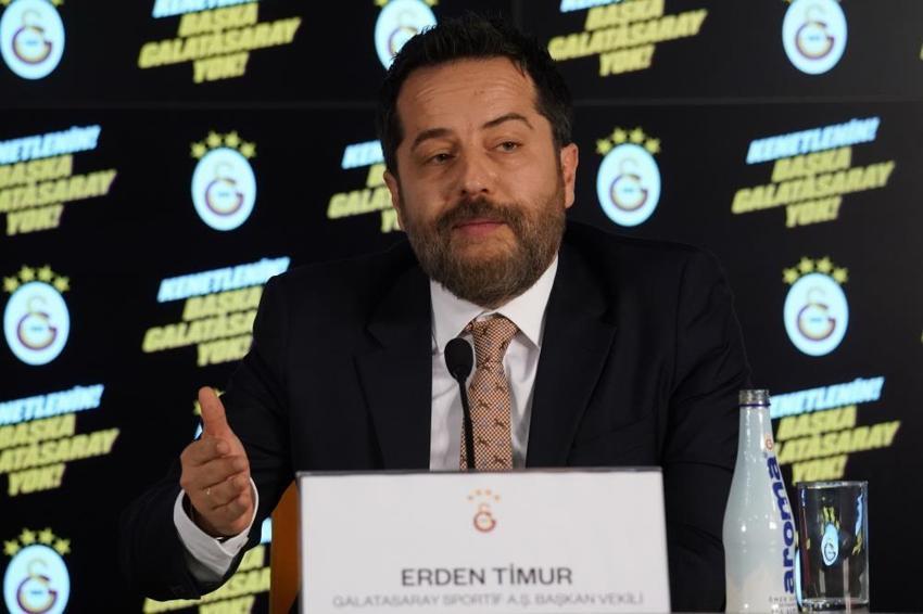 Galatasaray'da transfer sürprizi! Erden Timur'dan Rıdvan Yılmaz, Abdülkadir Ömür ve Angelino açıklaması