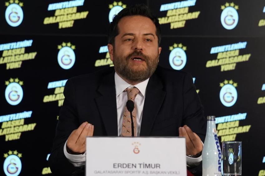 Galatasaray'da transfer sürprizi! Erden Timur'dan Rıdvan Yılmaz, Abdülkadir Ömür ve Angelino açıklaması