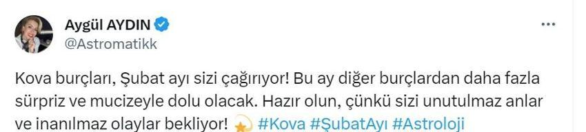 Şubat ayı o burcu çağırıyor! Astrolog Aygül Aydın: 11 burç O'nu kıskanacak!