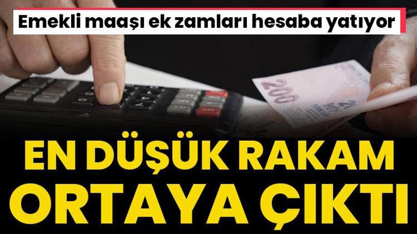 Emekli maaşı ek zamları hesaba yatıyor! Kim ne kadar alacak?