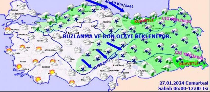 Hava kar topluyor! Meteoroloji yeni hafta raporunda kar alarmı var! İstanbul için duyuruldu: 6 ilde sağanak!