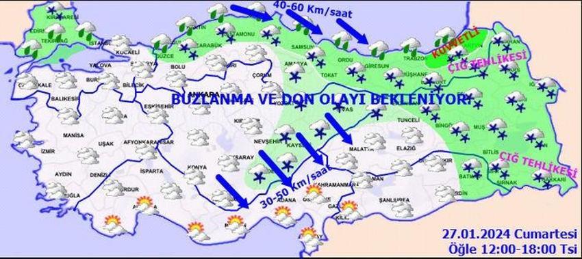 Hava kar topluyor! Meteoroloji yeni hafta raporunda kar alarmı var! İstanbul için duyuruldu: 6 ilde sağanak!