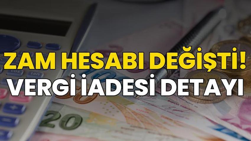 Emekliye ek zamda hesaplar değişti! Taban maaş + ek zam + vergi iadesi! e-Devlet'ten hemen öğrenin