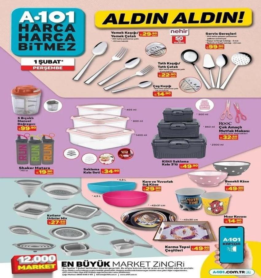 A101'e bütçe dostu buzdolabu ve çamaşır makinesi geldi! A101 30 Ocak-2 Şubat aktüel ürünler kataloğu...