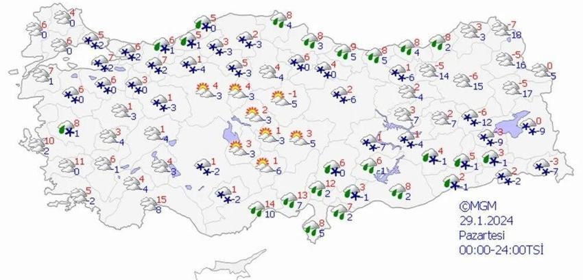 Lapa lapa kar 2 Şubat'ta geliyor! bir anda bastıracak: 15 tatil uzuyor! Meteoroloji: Turuncu alarm sadece o il için verildi!