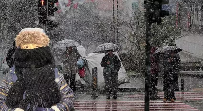 Lapa lapa kar 2 Şubat'ta geliyor! bir anda bastıracak: 15 tatil uzuyor! Meteoroloji: Turuncu alarm sadece o il için verildi!