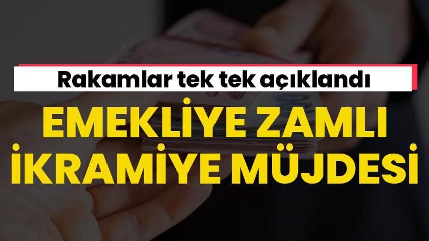 Emekliye zamlı bayram ikramiyesi müjdesi! İki formül verildi, 5 bin lira...