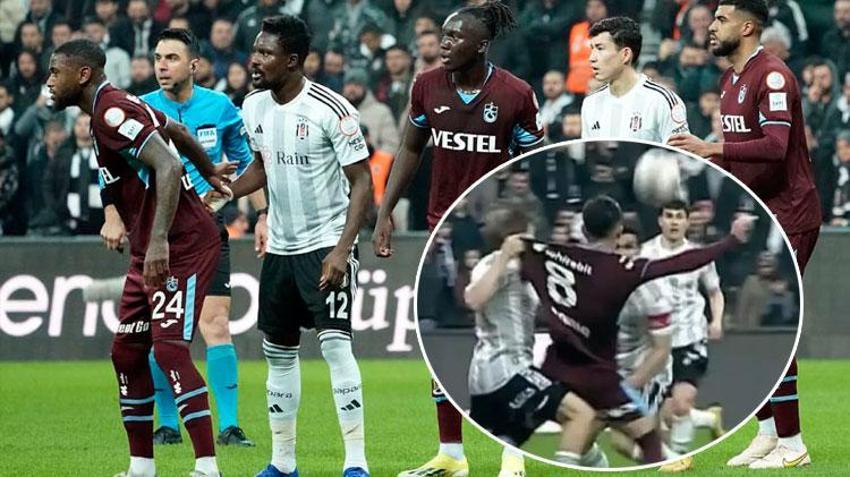 Beşiktaş - Trabzonspor maçına damga vuran karar! Tartışılan penaltı pozisyonu için çarpıcı yorum: Sinirlenmek istemiyorum ama...