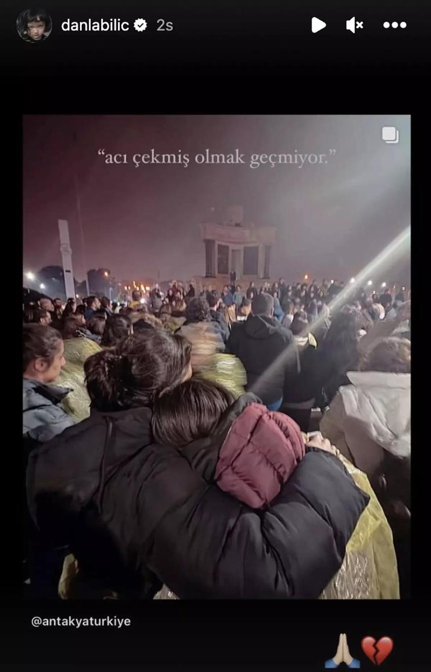 Ünlü isimler depremi unutmadı: 6 Şubat deprem felaketinin yıldönümünde üzüntülerini dile getirdiler