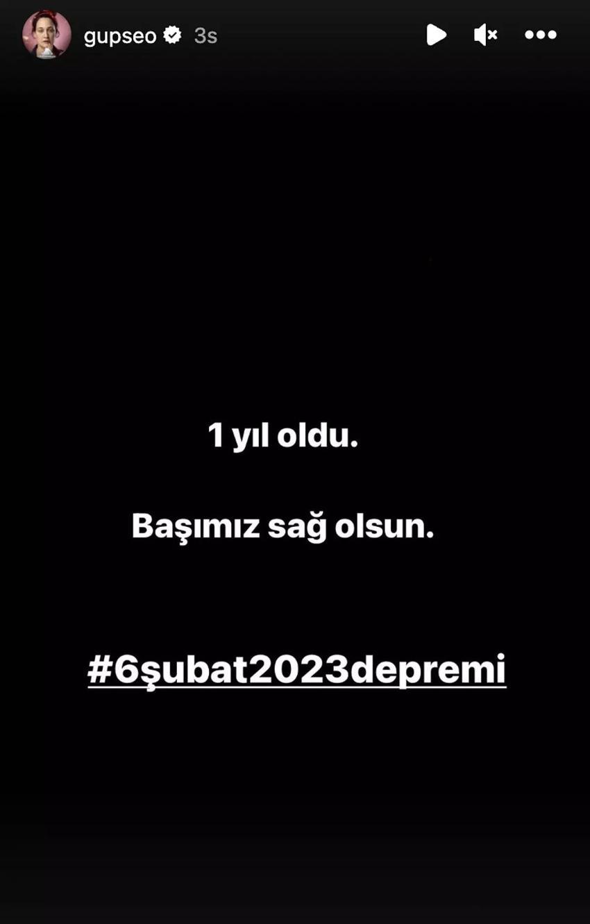 Ünlü isimler depremi unutmadı: 6 Şubat deprem felaketinin yıldönümünde üzüntülerini dile getirdiler
