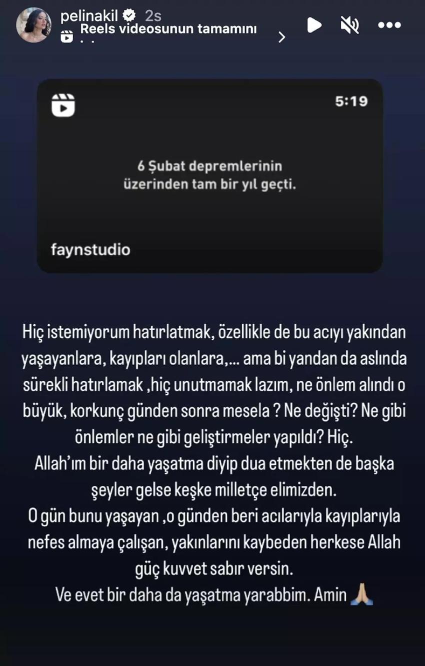 Ünlü isimler depremi unutmadı: 6 Şubat deprem felaketinin yıldönümünde üzüntülerini dile getirdiler