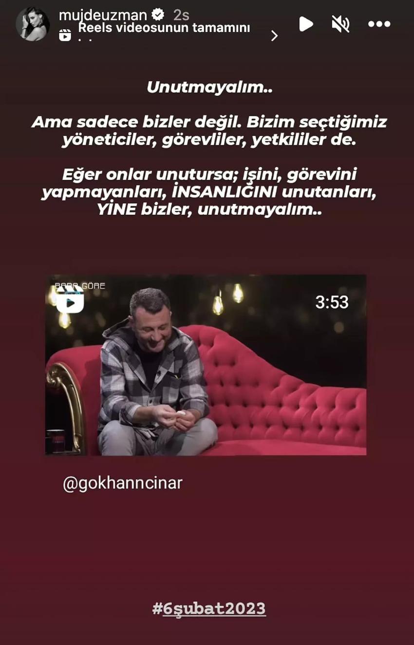 Ünlü isimler depremi unutmadı: 6 Şubat deprem felaketinin yıldönümünde üzüntülerini dile getirdiler