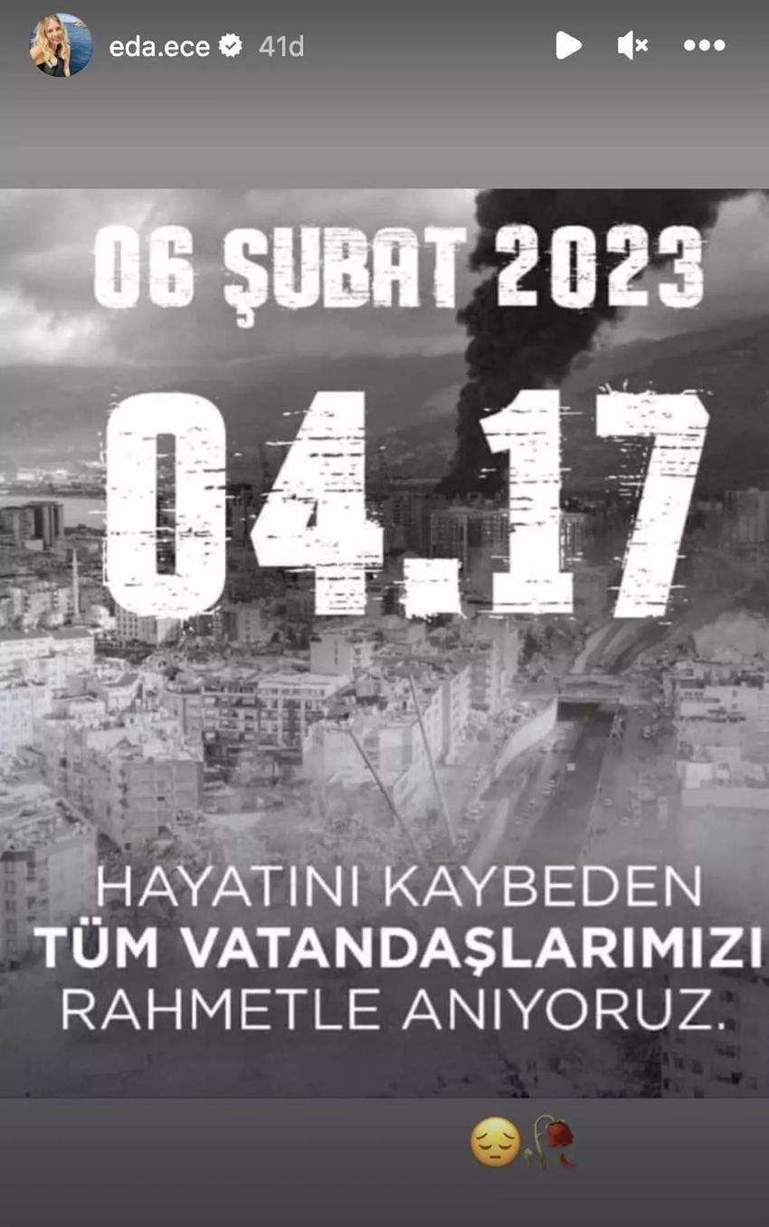 Ünlü isimler depremi unutmadı: 6 Şubat deprem felaketinin yıldönümünde üzüntülerini dile getirdiler
