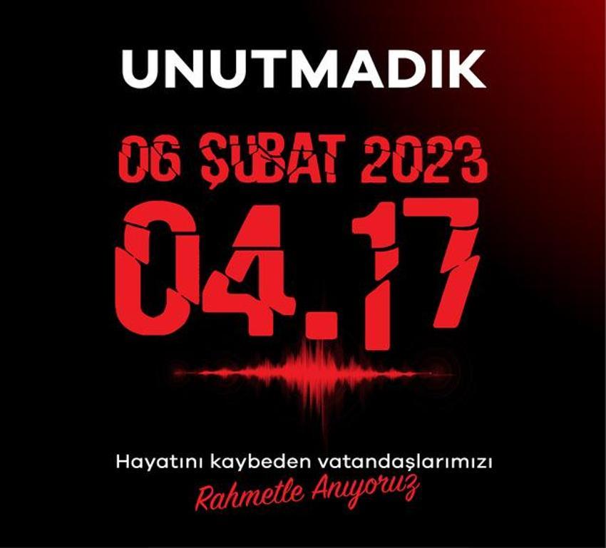 6 Şubat depremi yıldönümü mesajları ve 6 Şubat depremi unutmadık unutmayacağız anma sözleri! 6 Şubat depreminde hayatını kaybedenleri rahmetle anıyoruz 