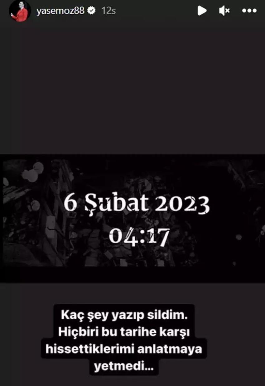 Ünlü isimler depremi unutmadı: 6 Şubat deprem felaketinin yıldönümünde üzüntülerini dile getirdiler