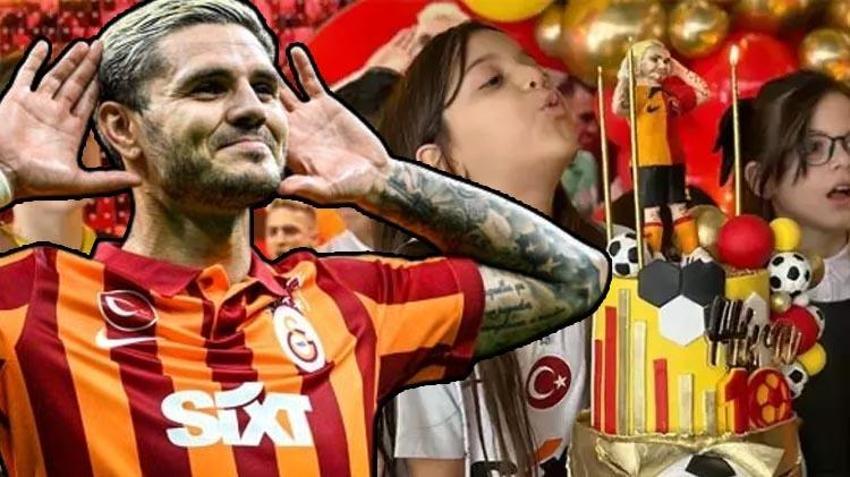 Icardi temalı yaş günü! Demet Akalın ile Okan Kurt’un kızı Hira 10 yaşına girdi!