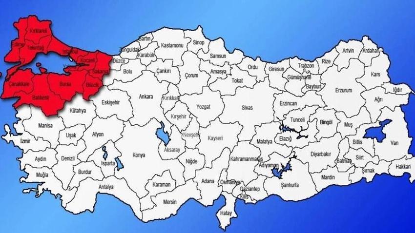 Marmara'da önce fırtına sonra kar: 21 kentte sarı alarm verildi! Meteoroloji'den sağanak uyarısı var: Hafta sonu hava nasıl olacak?