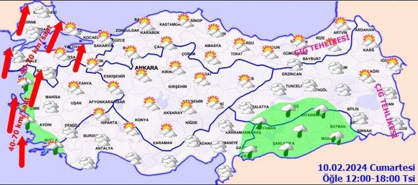 Marmara'da önce fırtına sonra kar: 21 kentte sarı alarm verildi! Meteoroloji'den sağanak uyarısı var: Hafta sonu hava nasıl olacak?