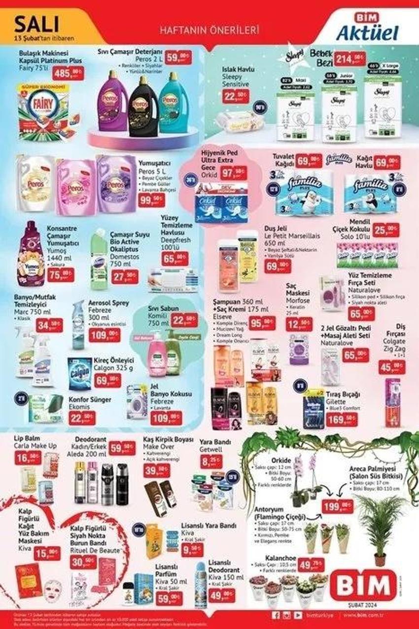 BİM 13-16 Şubat aktüel katalog 2024 yayınlandı: BİM indirimli ürünlerde sürpriz kampanya var!