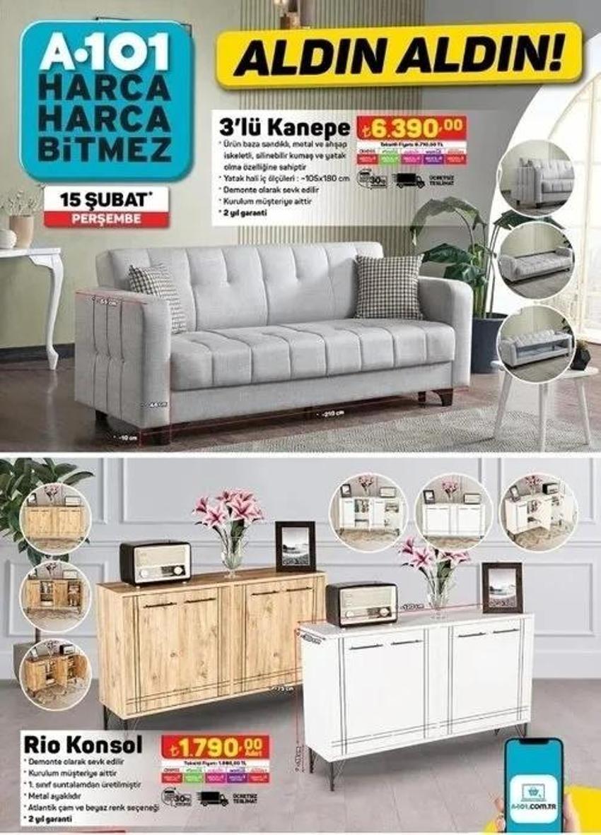 A101 15 Şubat aktüel katalog 2024 yayınlandı! İşte A101 aktüel ürünler indirimleri