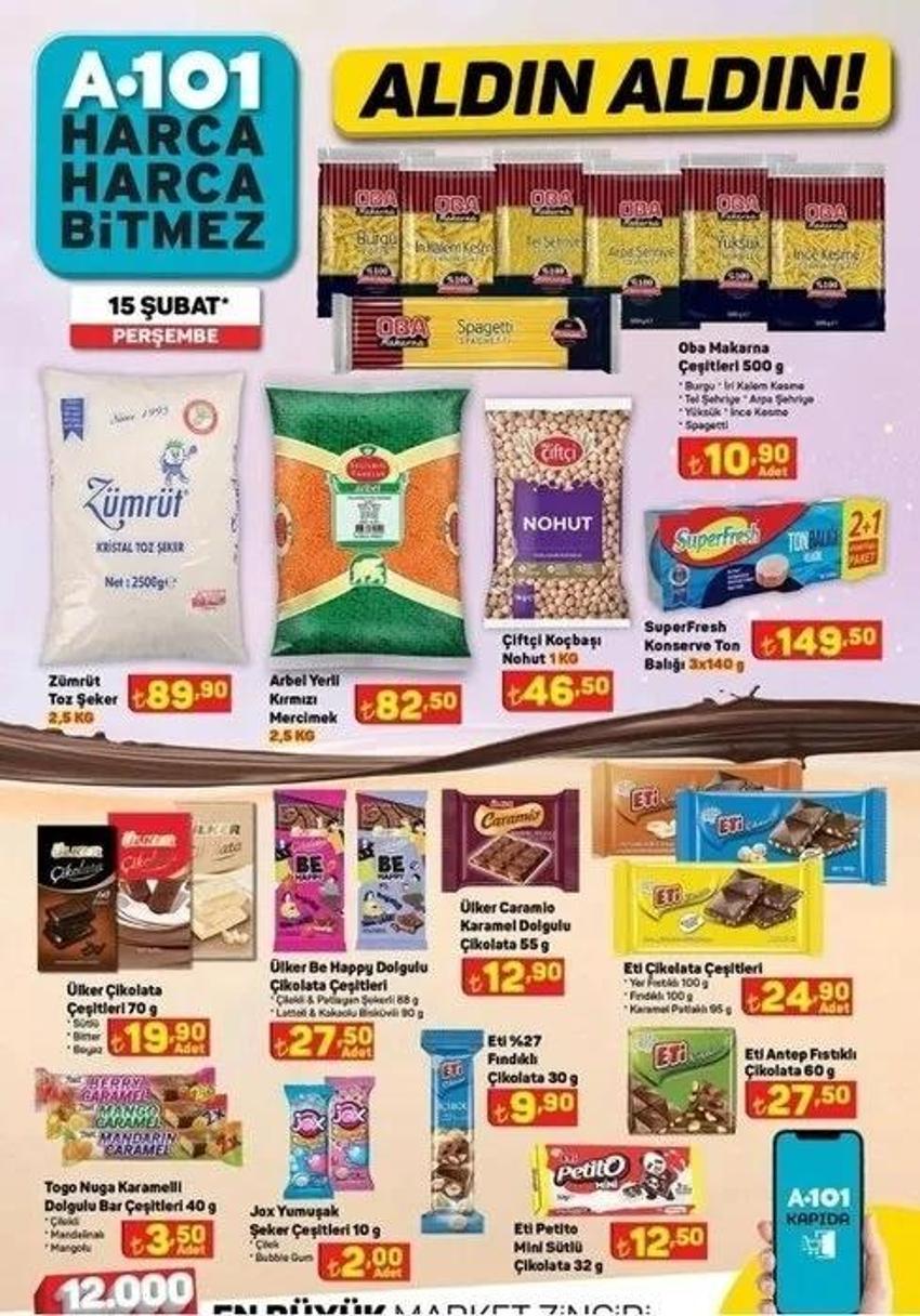 A101 15 Şubat aktüel katalog 2024 yayınlandı! İşte A101 aktüel ürünler indirimleri