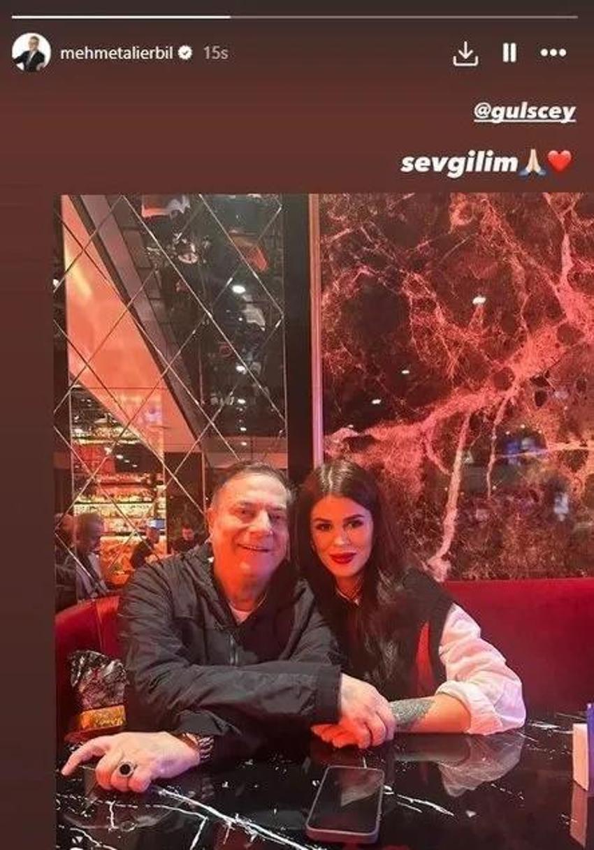 Mehmet Ali Erbil'in paylaştığı aşk pozu olay oldu! Gülseren Ceylan'ın yaptırdığı dövme sonrası yeni gündem...