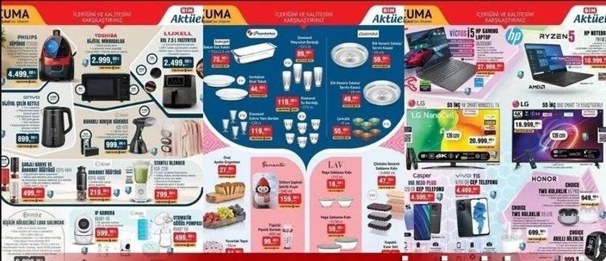 20-23 Şubat BİM Aktüel katalog yayınlandı: Ütü, blender, çelik kettle Cuma indirimlerinde!