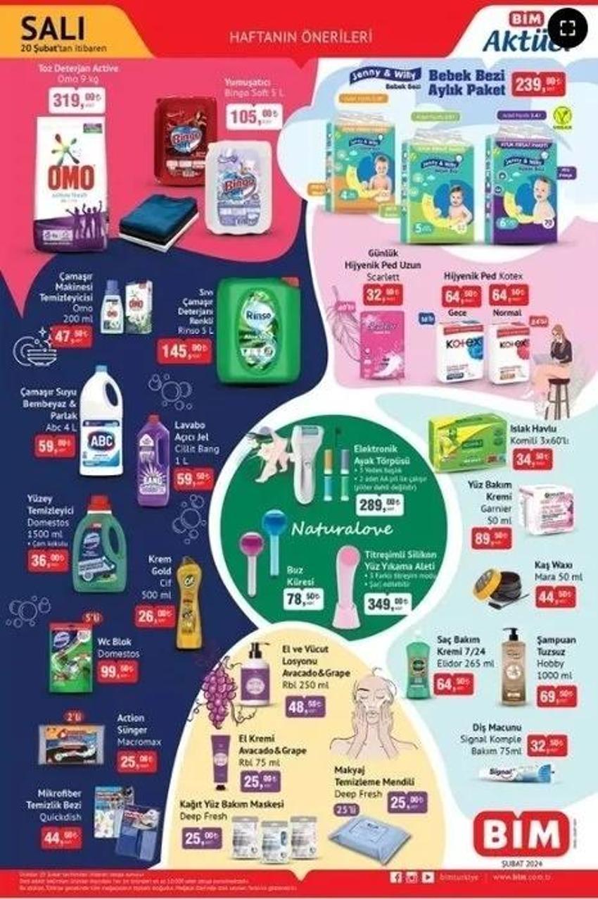 20-23 Şubat BİM Aktüel katalog yayınlandı: Ütü, blender, çelik kettle Cuma indirimlerinde!