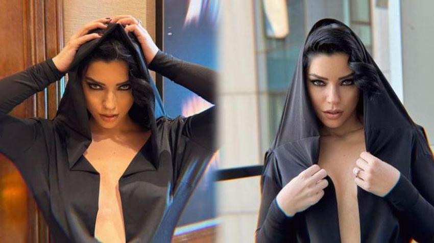 Merve Boluğur'dan 'Kara Melek' paylaşımı! Beğeni yağmuru geldi