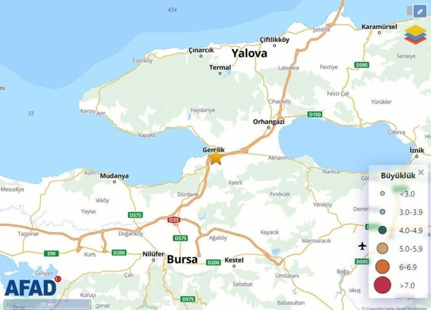 Bursa'da 4.1 büyüklüğünde deprem oldu! Uzmanlardan açıklama geldi