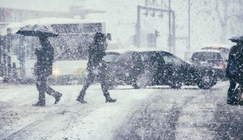Yoğun kar yağışı pazartesi günü geliyor. Meteoroloji Genel Müdürlüğü son hava durumu raporunu yayınladı